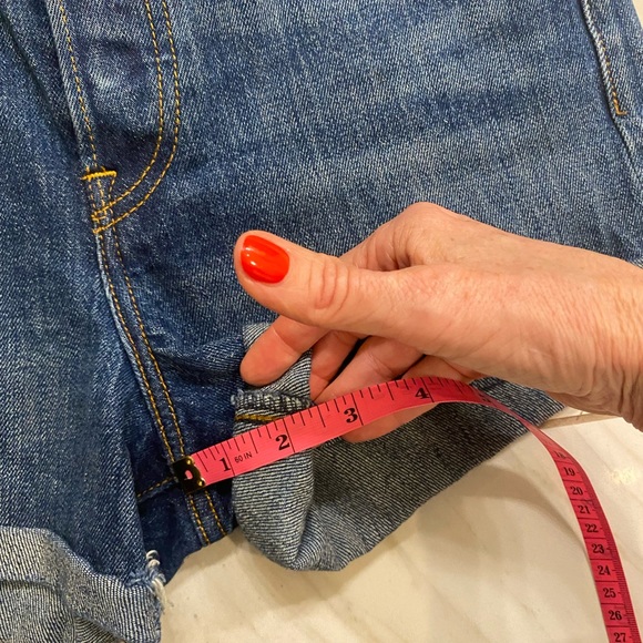 Levi Strauss White Oak Cone Denim Shorts Size 28 - Picture 7 of 10